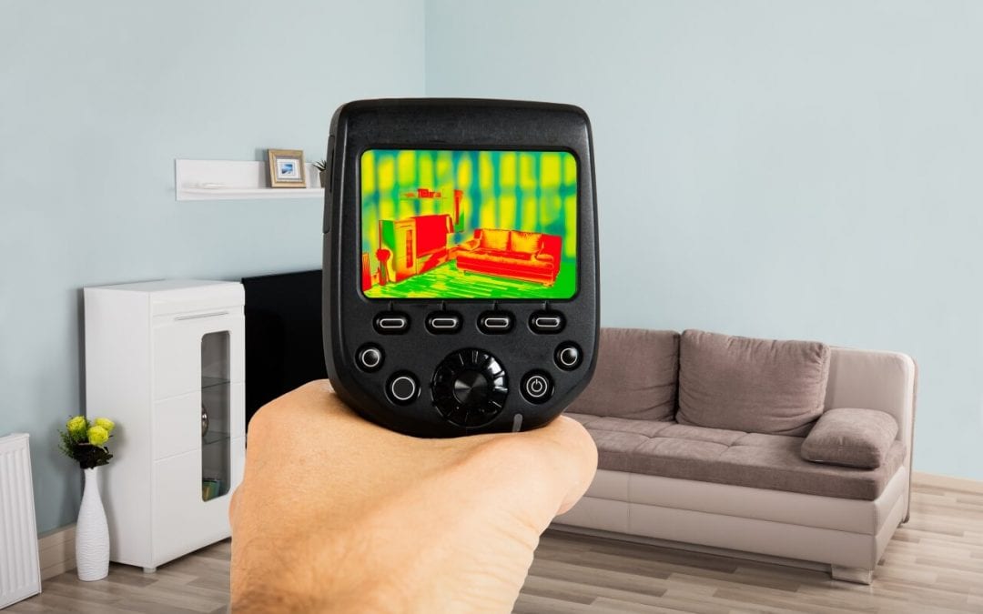 thermal imaging in home inspection looks for missing insulation